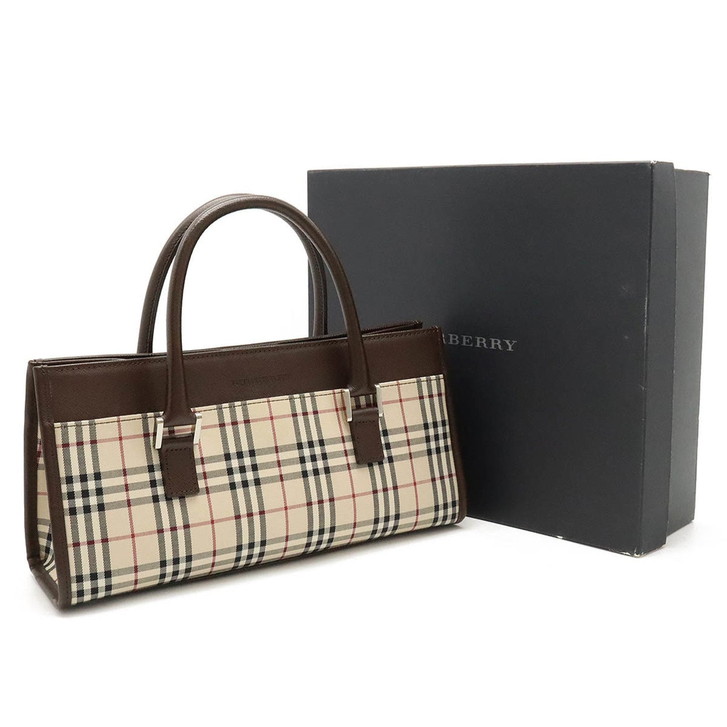 BURBERRY Nova Check Handbag