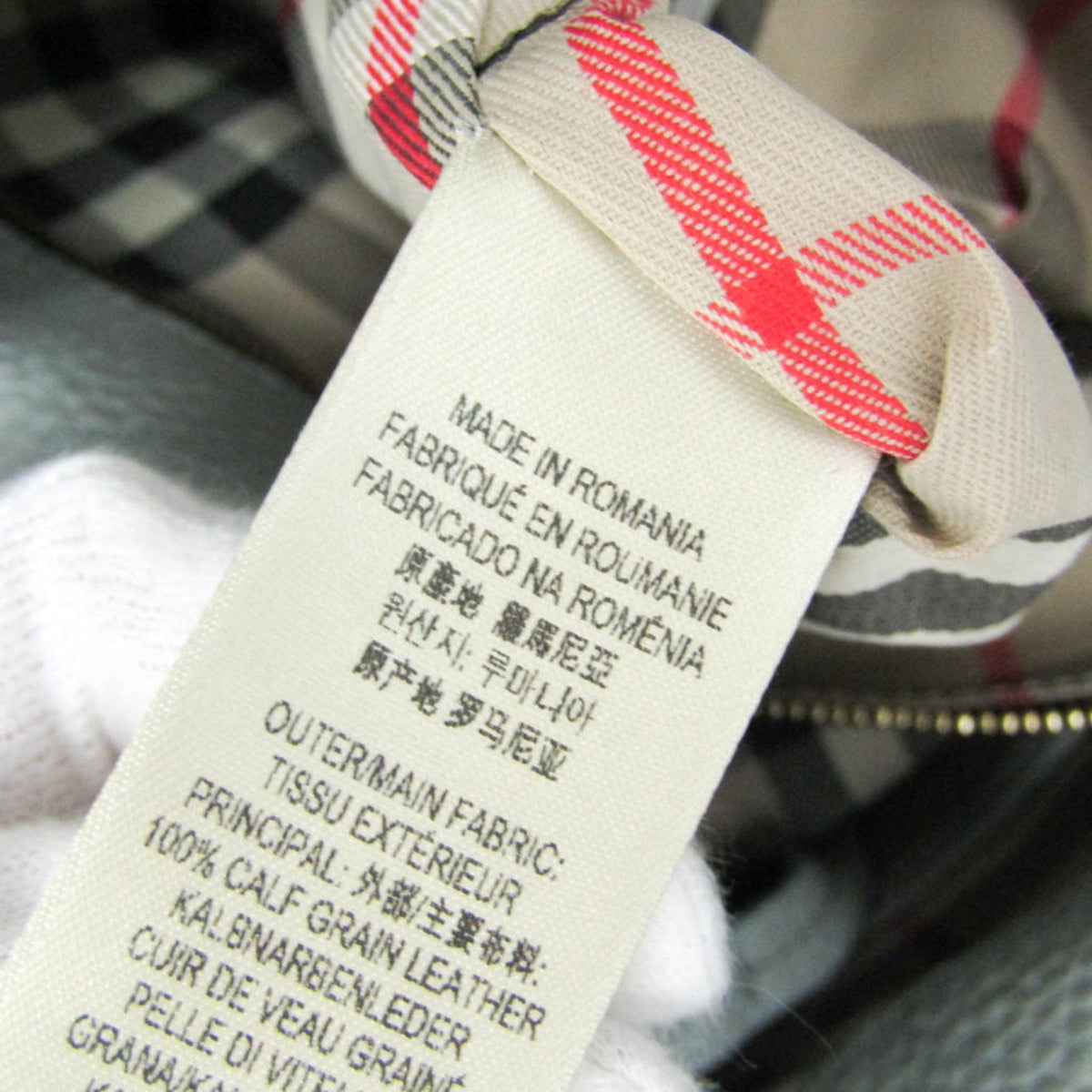 BURBERRY Nova Check Shoulder Bag