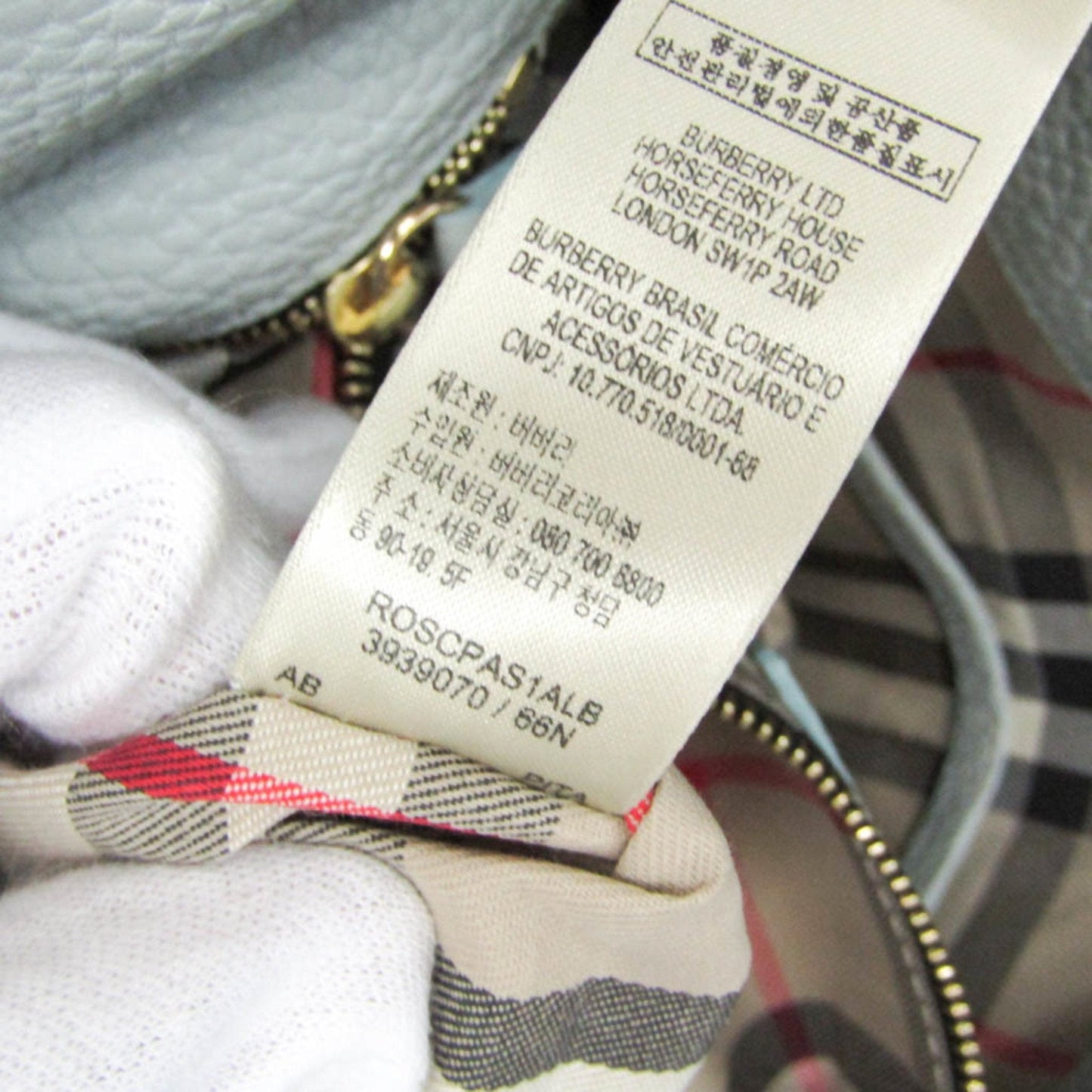 BURBERRY Nova Check Shoulder Bag