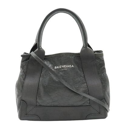 Balenciaga Navy Cabas Tote
