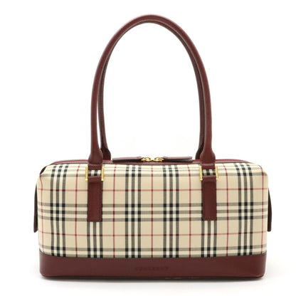 BURBERRY Nova Check Handbag