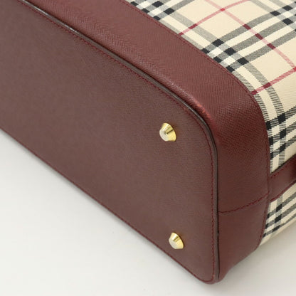 BURBERRY Nova Check Handbag