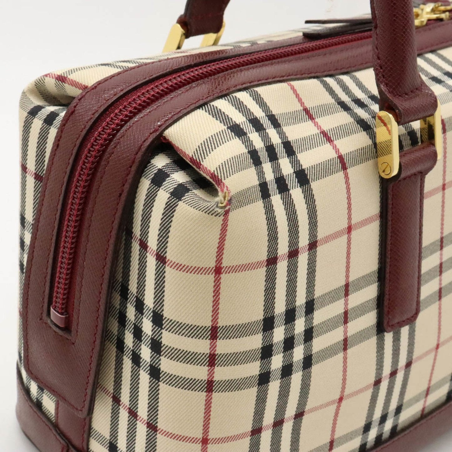 BURBERRY Nova Check Handbag