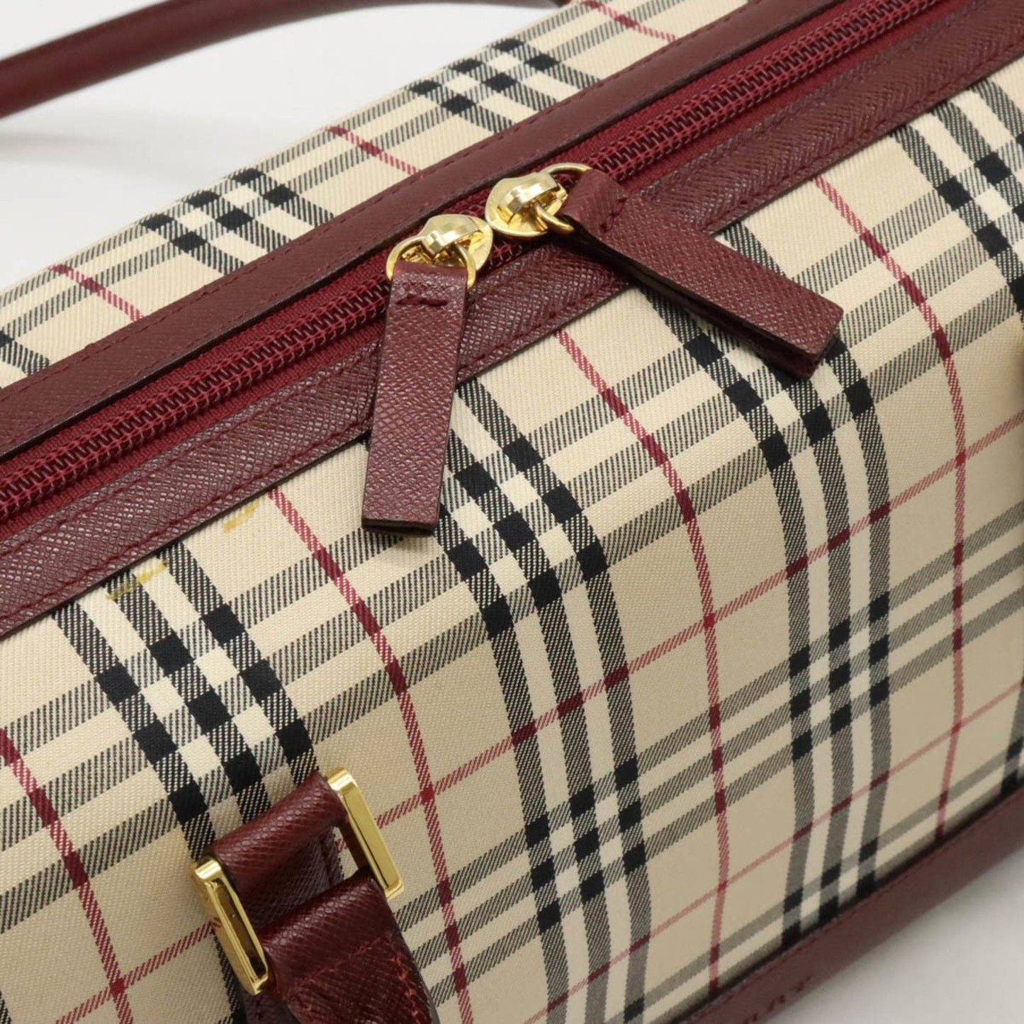 BURBERRY Nova Check Handbag