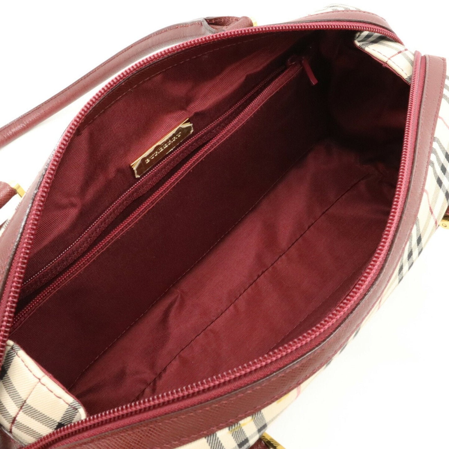 BURBERRY Nova Check Handbag