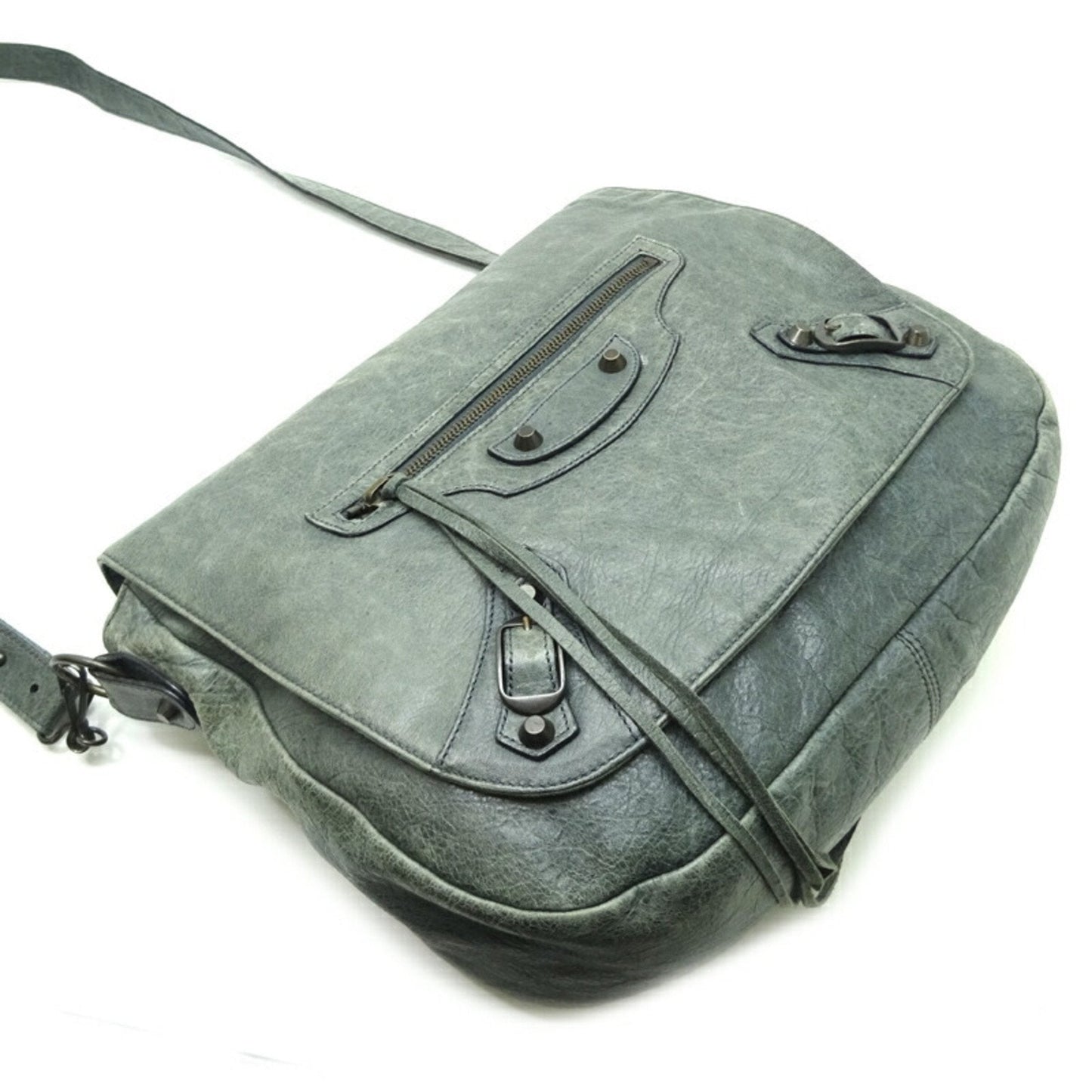 Balenciaga The Folk Shoulder Bag