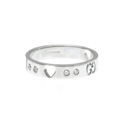 Gucci Icon Silver White Gold Ring Jewelry