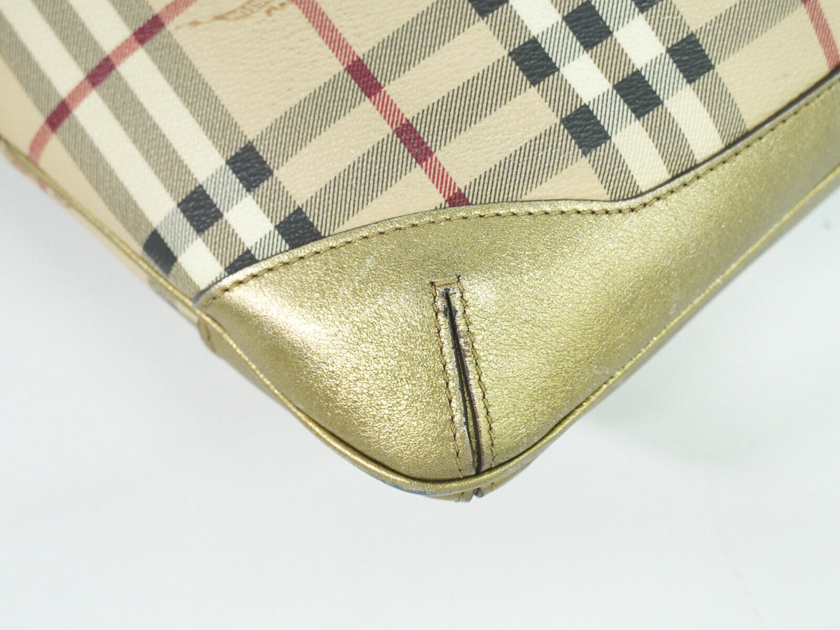 BURBERRY Nova Check Shoulder Bag