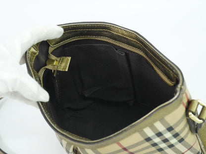 BURBERRY Nova Check Shoulder Bag