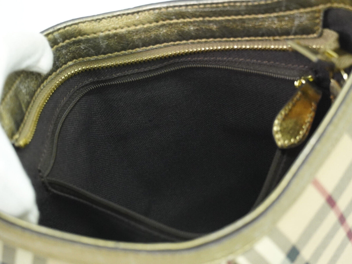 BURBERRY Nova Check Shoulder Bag
