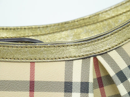 BURBERRY Nova Check Shoulder Bag