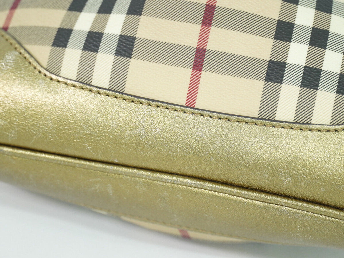 BURBERRY Nova Check Shoulder Bag