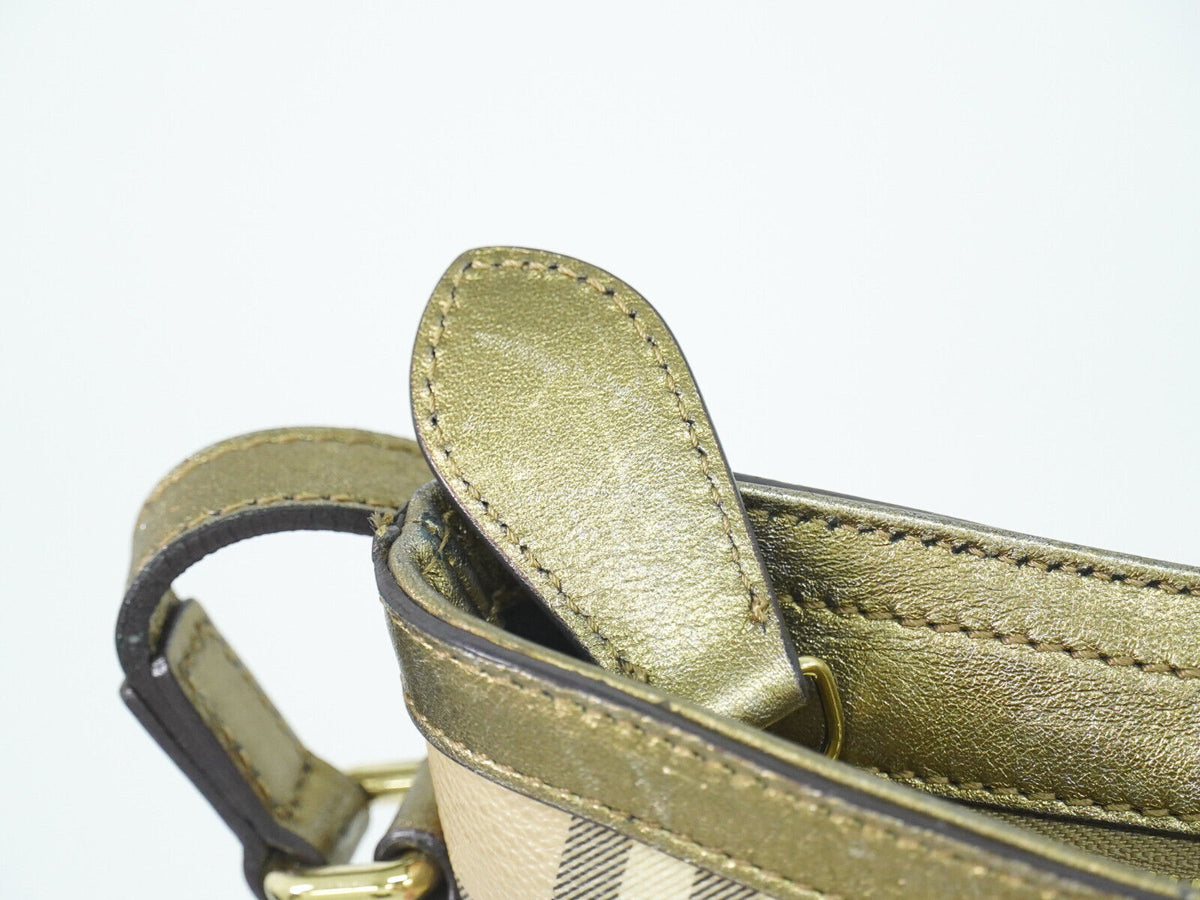 BURBERRY Nova Check Shoulder Bag