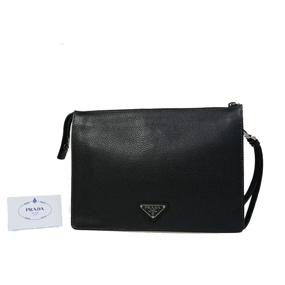 PRADA Saffiano Clutch Bag