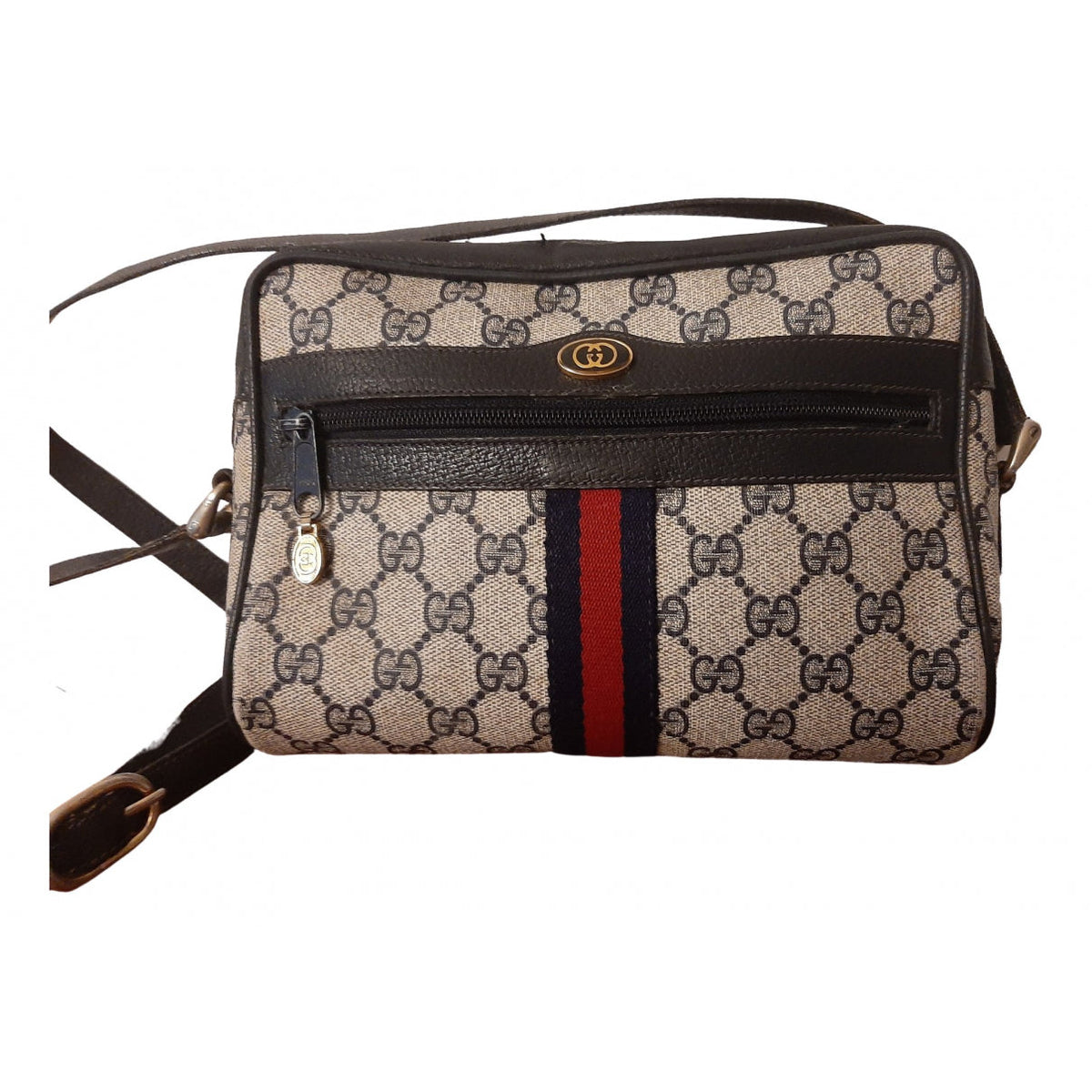 Gucci ophidia blue cloth handbag