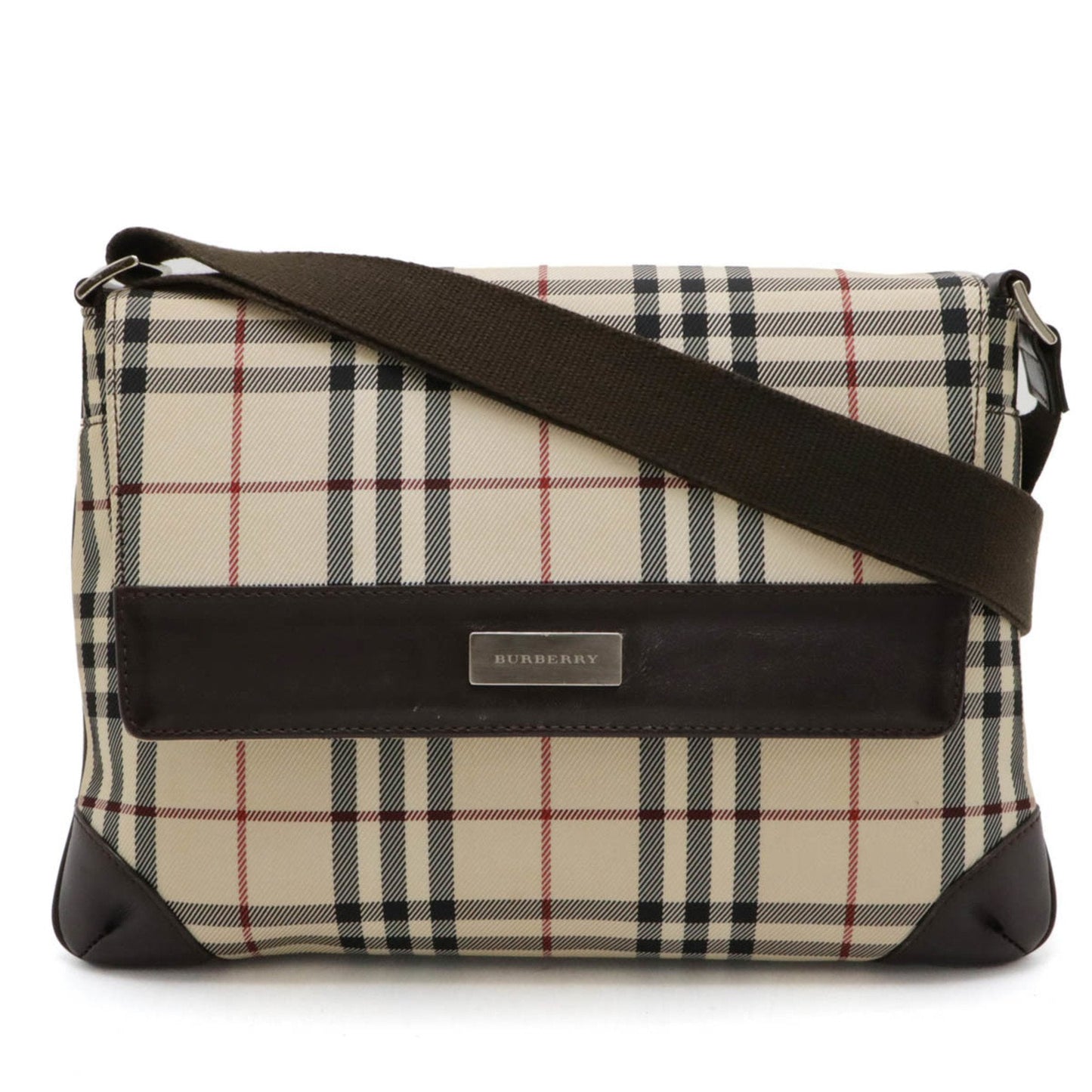 BURBERRY Nova Check Shoulder Bag