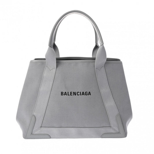 Balenciaga Navy Cabas Handbag