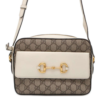 GUCCI Horsebit Shoulder Bag