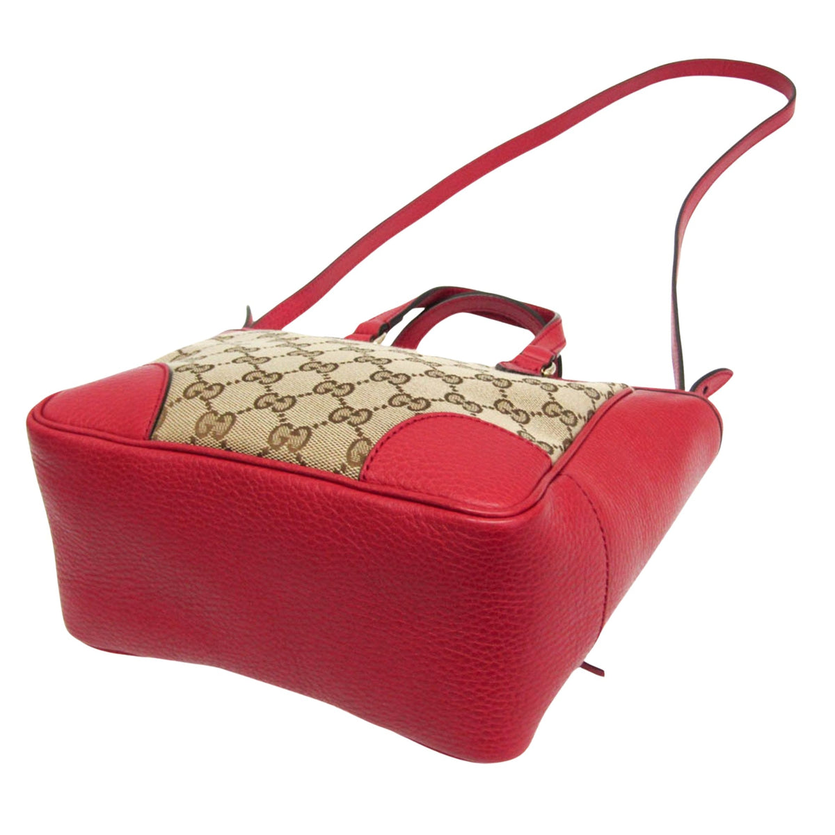Gucci Gg Canvas Red Canvas Handbag
