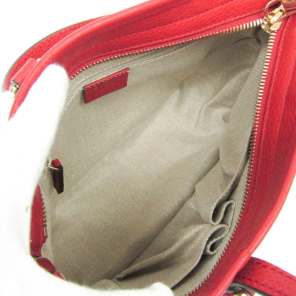 Gucci Gg Canvas Red Canvas Handbag