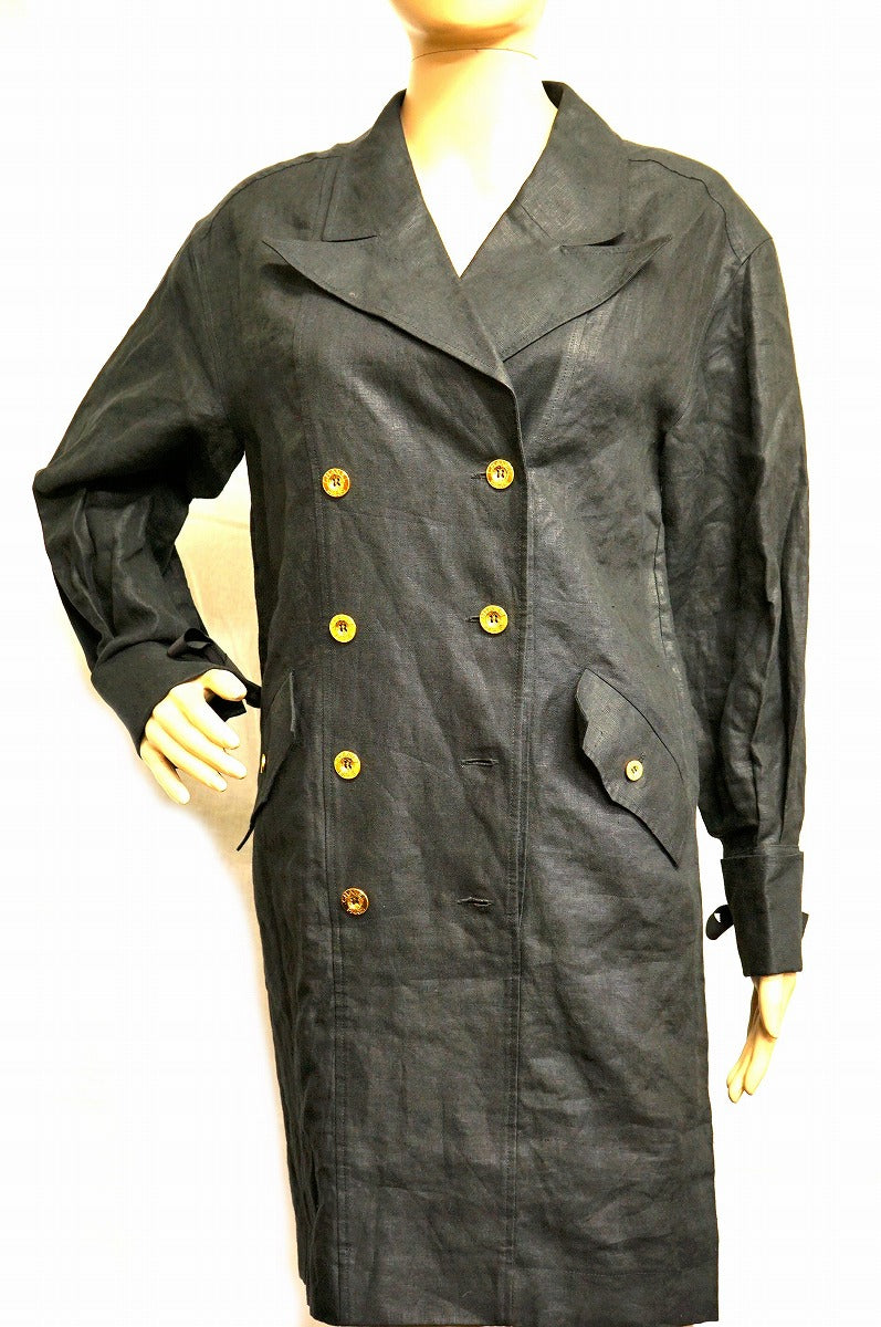 Chanel Linen Long Coat 23942