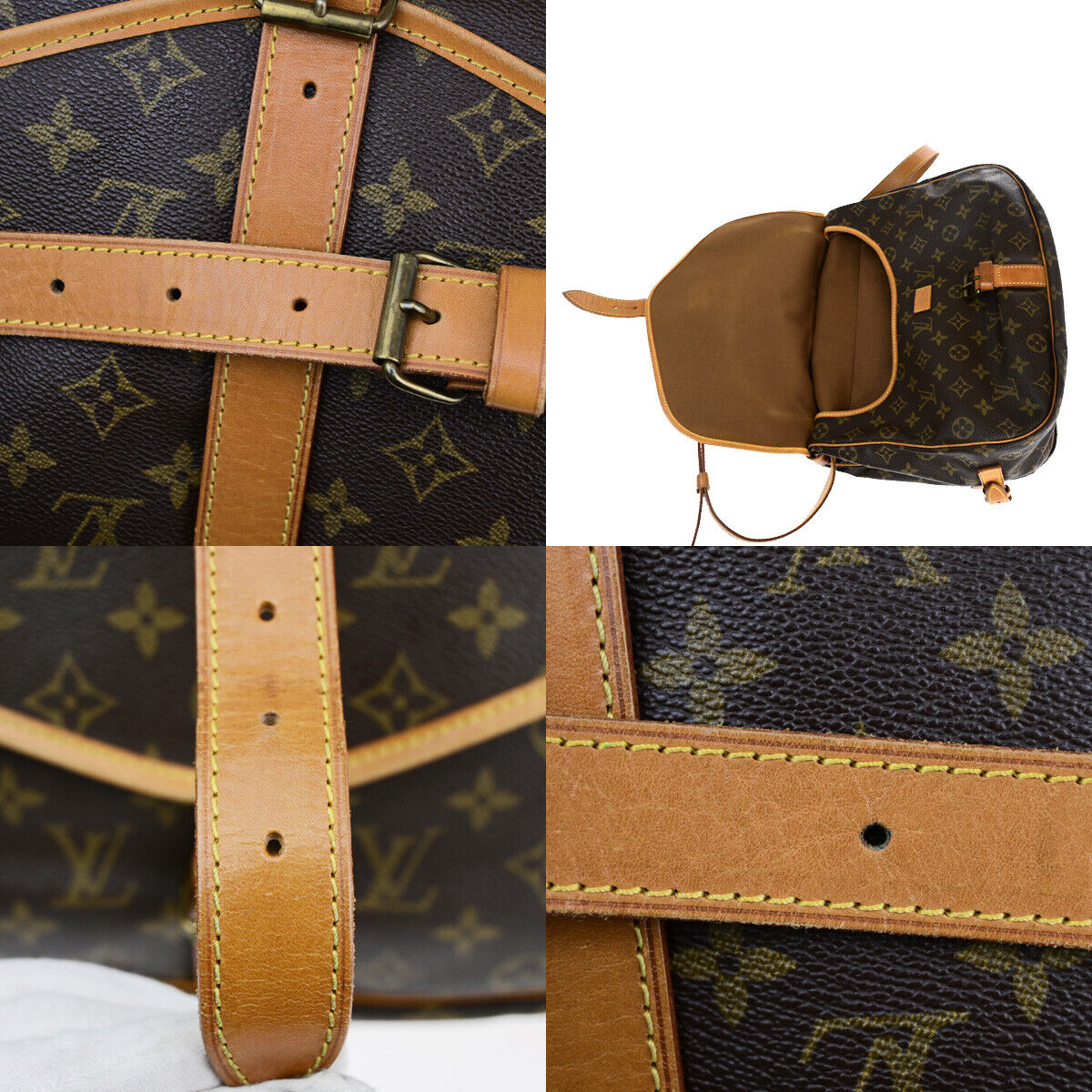 LOUIS VUITTON Saumur 35 Handbag