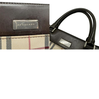 BURBERRY Nova Check Handbag