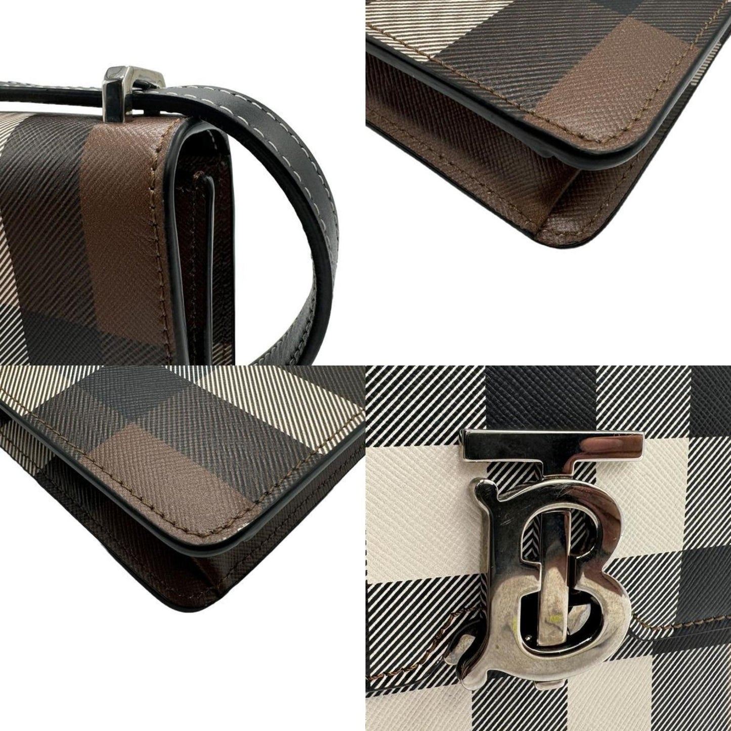 BURBERRY Nova Check Shoulder Bag