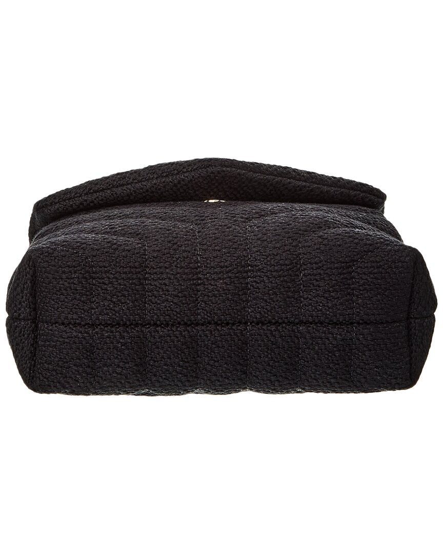 Saint Laurent Toy Loulou Tweed Shoulder Bag (Authentic Pre-Owned)