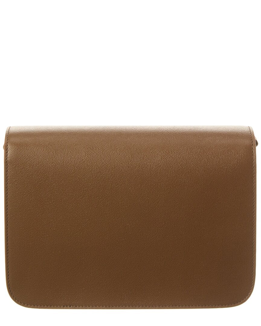 Burberry Check Canvas & Leather Shoulder Bag, Brown
