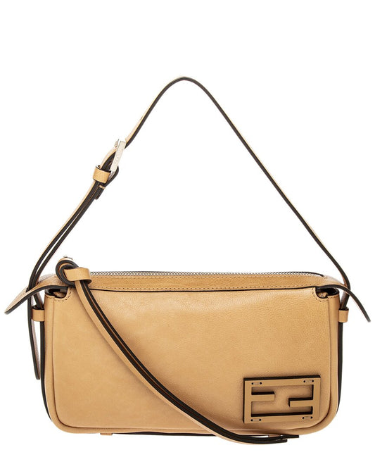 Fendi Simply Fendi Mini Leather Shoulder Bag