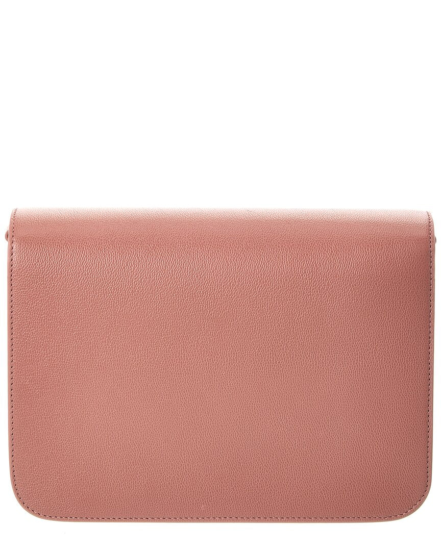 Burberry Check Canvas & Leather Shoulder Bag