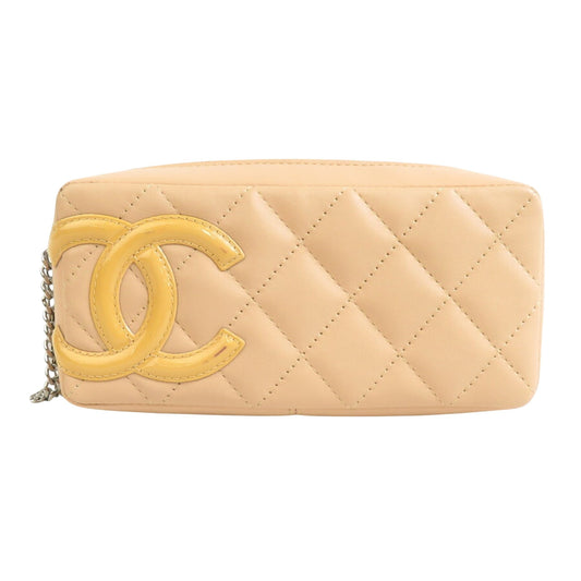 Chanel Cambon Clutch Bag