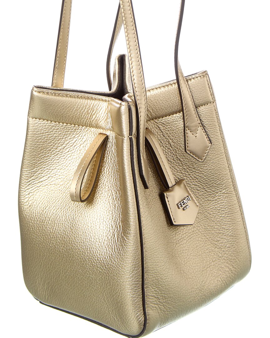 Fendi Origami Mini Leather Shoulder Bag