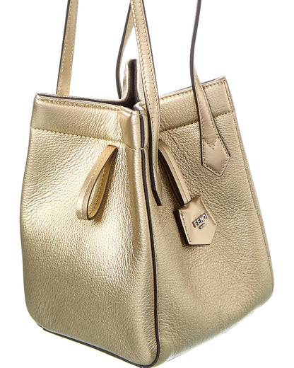 Fendi Origami Mini Leather Shoulder Bag