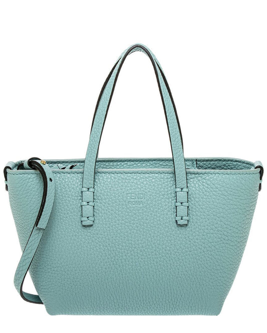 Fendi Roll Mini Leather Tote