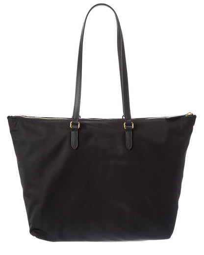 Burberry Zip Nylon Tote