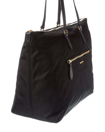 Burberry Zip Nylon Tote
