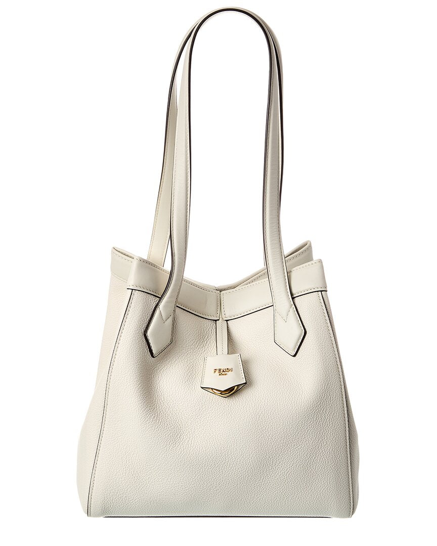 Fendi Origami Medium Leather Tote