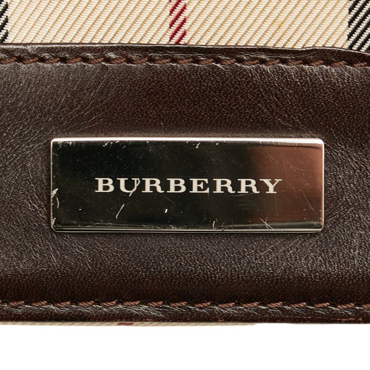 BURBERRY Nova Check Shoulder Bag