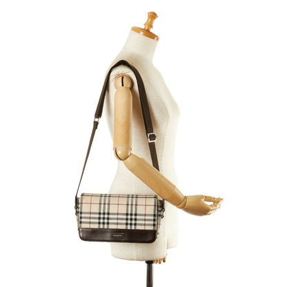 BURBERRY Nova Check Shoulder Bag