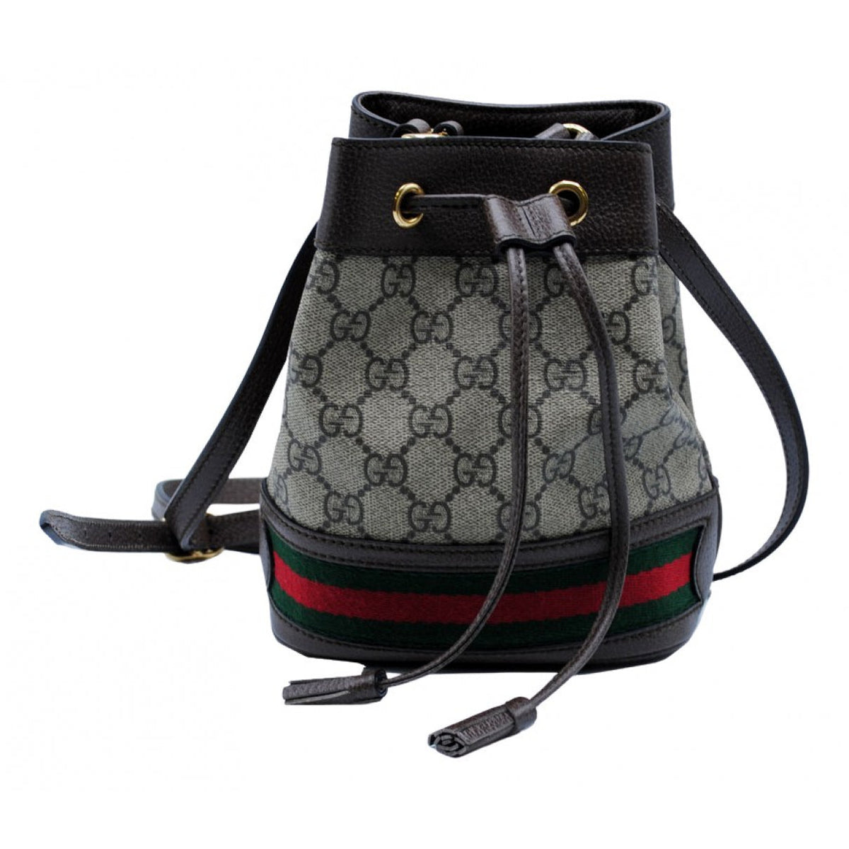 Gucci ophidia beige cloth handbag
