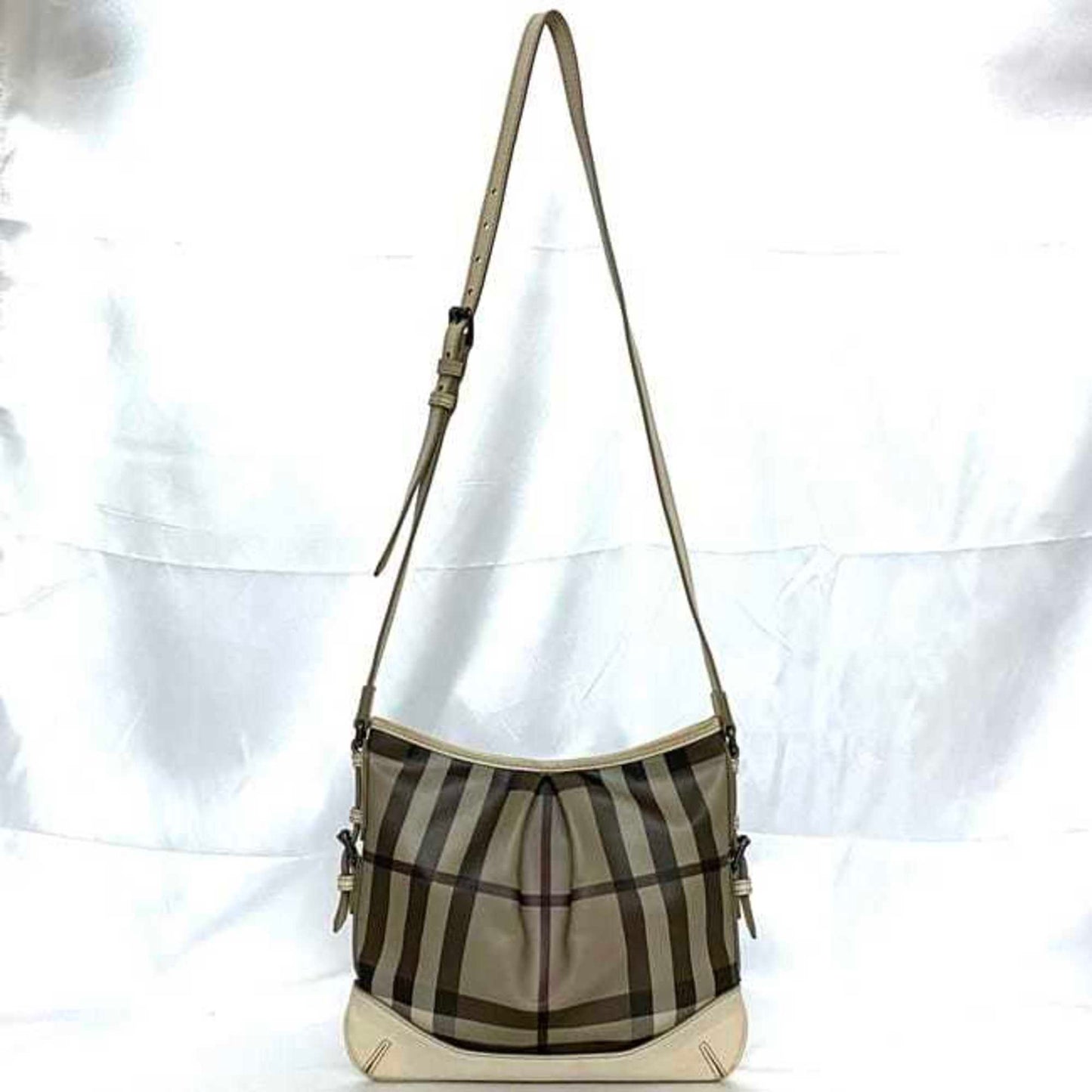 BURBERRY Smoke Check Shoulder Bag