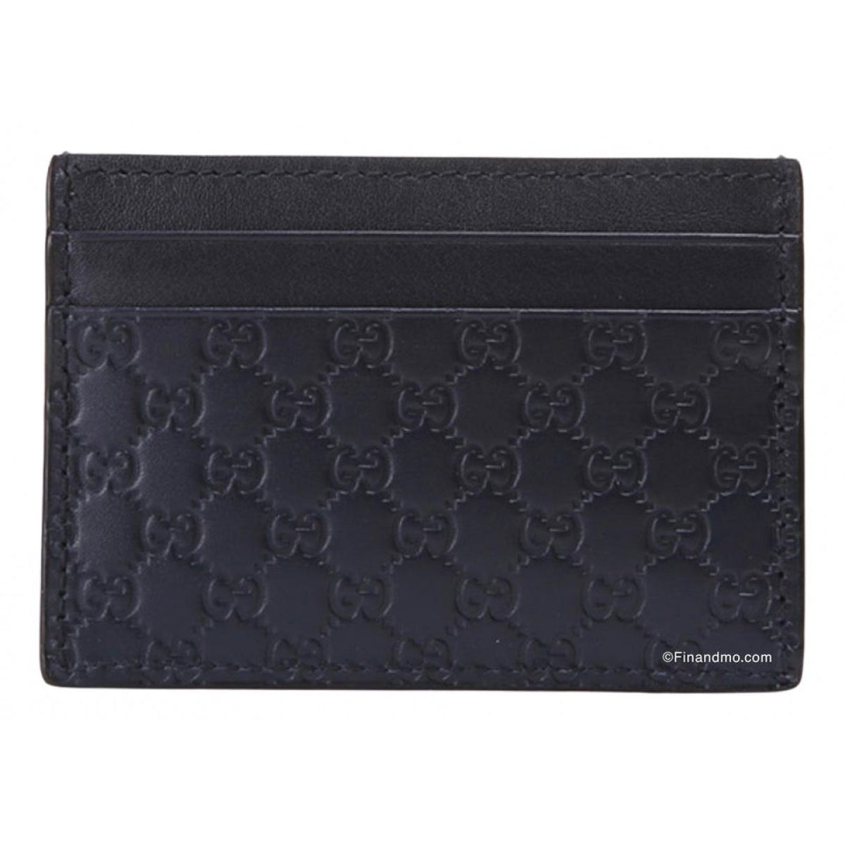 Gucci black leather case