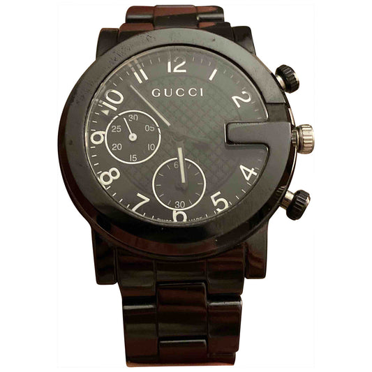 Gucci metallic ceramic watch