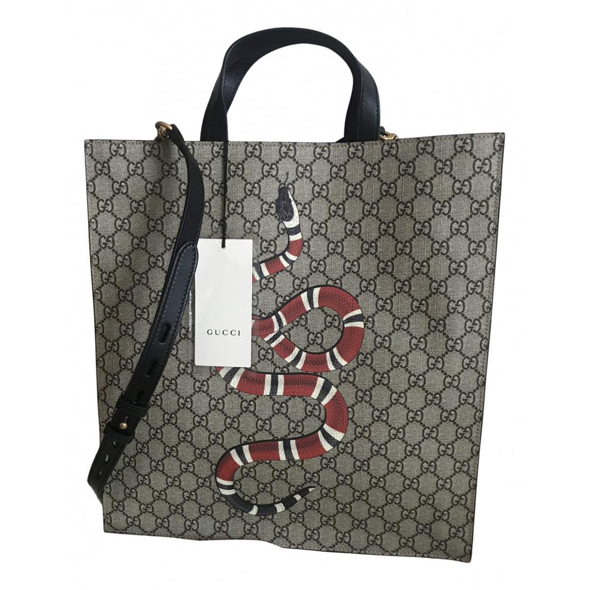 Gucci beige cloth bag