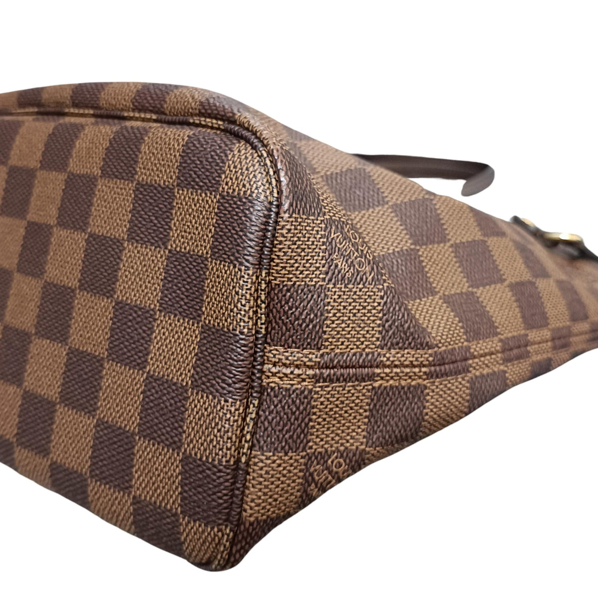 Louis-Vuitton Neverfull PM Damier Ebene Canvas Brown