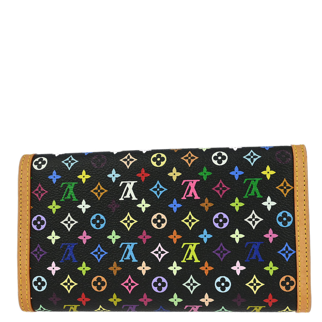 Louis Vuitton 2003 Multicolor Porte Tresor International Wallet M92658