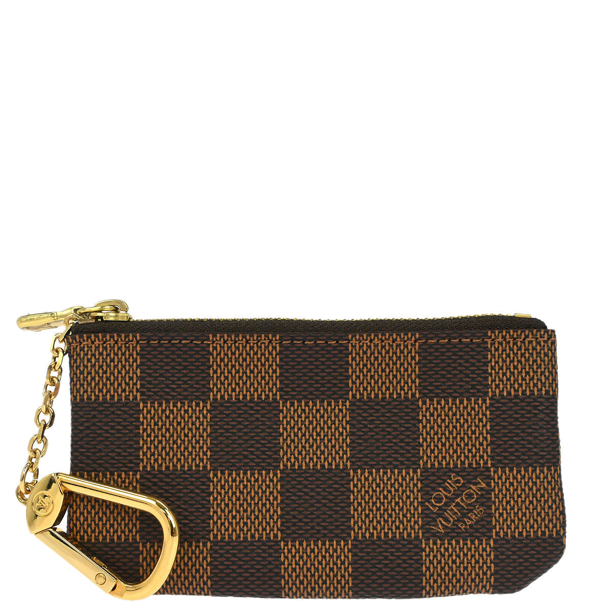 Louis Vuitton 2011 Damier Pochette Cles Coin Case Wallet Purse N62658