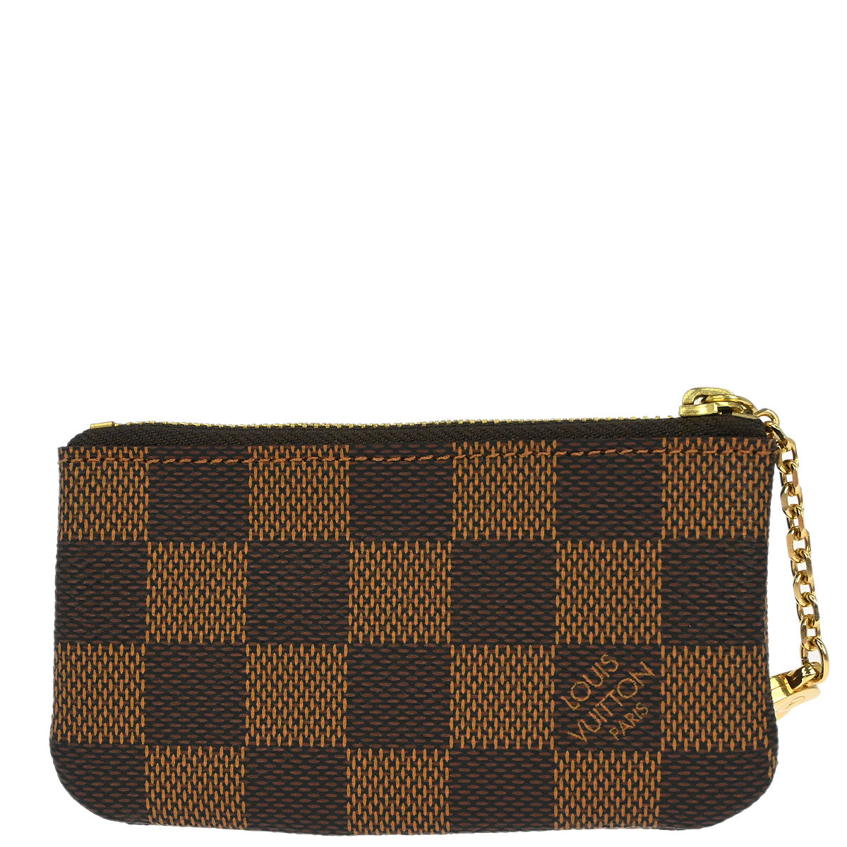Louis Vuitton 2011 Damier Pochette Cles Coin Case Wallet Purse N62658